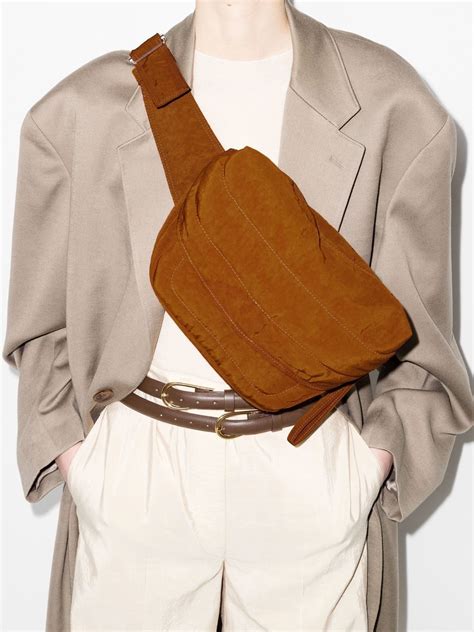 lemaire flight quilted canvas belt bag|Lemaire Soft Flight Canvas Belt Bag .